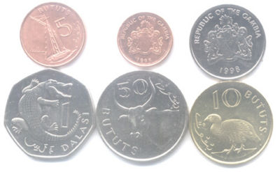冈比亚法拉西铸币
