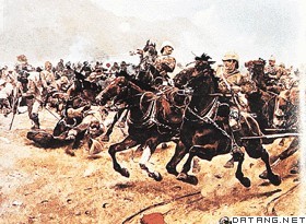 阿富汗抗英战争中的迈旺德战役（绘画）