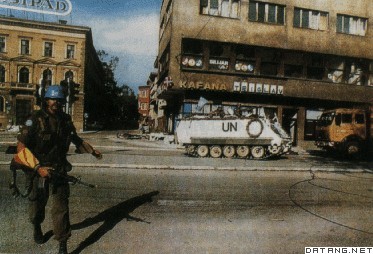 1994年联合国维持和平部队在波黑萨拉热窝
