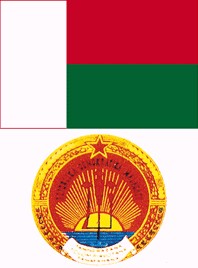 马达加斯国旗  国徽