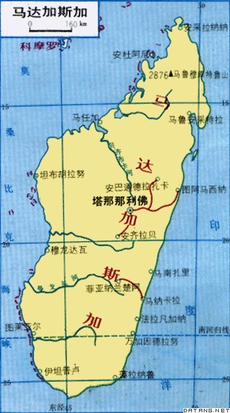 地图：马达加斯加