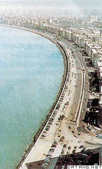 孟买的海岸大道