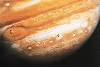 木星的局部照片（旅行者1号探测器于1979年8月13日拍摄）