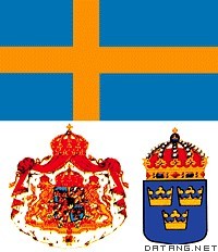 瑞典国旗  国徽