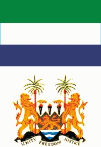 塞拉利昂国旗  国徽