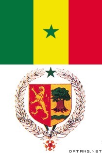 塞内加尔国旗  国徽