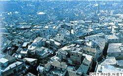 巴伦西亚旧市区鸟瞰