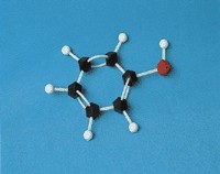 苯酚分子模型