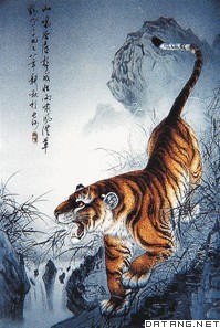 虎（湘绣）