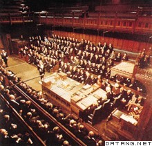 英国下院议会会场