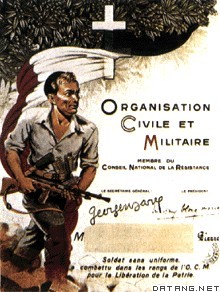 法国抵抗运动宣传画