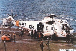 美国海军SH-3H海王反潜直升机