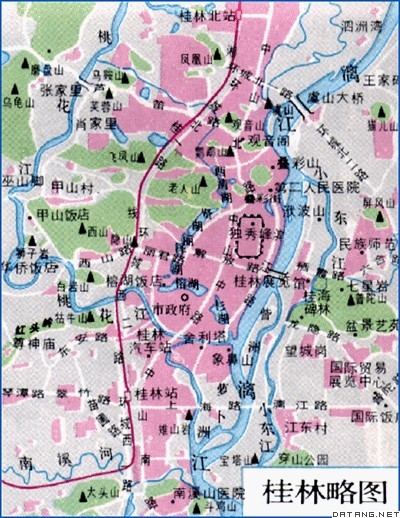地图：桂林略图