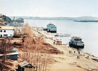 哈巴罗夫斯克江畔景观